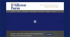 Desktop Screenshot of hillcrestfarmtx.com
